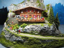 DIORAMA CASA DI MONTAGNA -