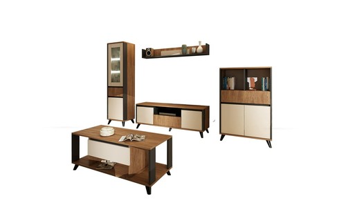 Soggiorno completo moderno con