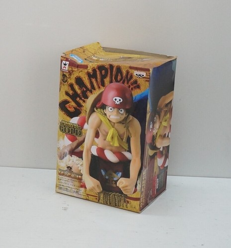 Banpresto one piece gold rufy - gold,
