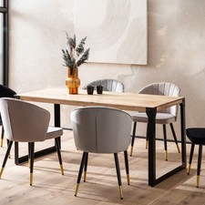 FineBuy Tavolo da Pranzo 120