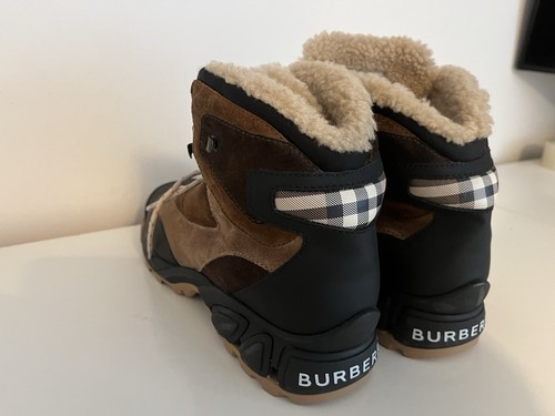 Stivali pelle burberry - in,