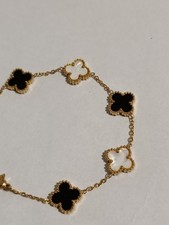 Bracciale Trifoglio Placcato