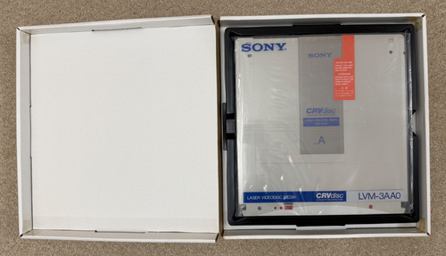 Sony crv disc - sony, lvm-3aa0