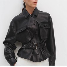 Cappotto donna vera pelle