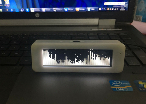 Indicatore livello audio - di,
