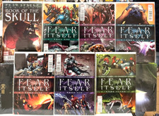 FEAR ITSELF serie 1/7 + 7.1-7.2-7.3 completa + Book of the Skull originale USA*