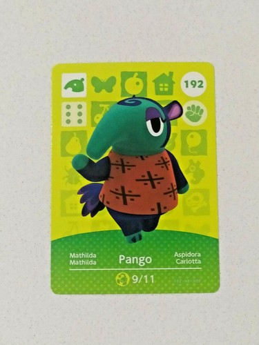 Animal crossing amiibo card - animal,