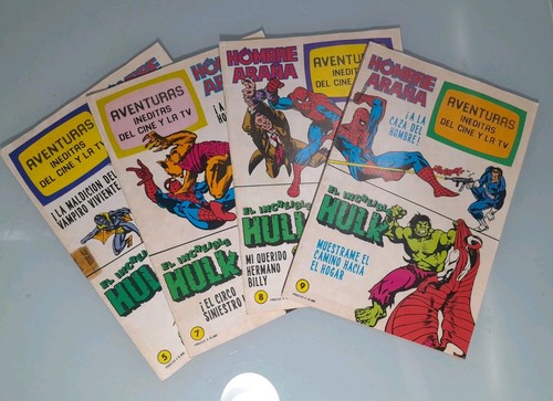 Lotto spiderman hulk fumetto - spiderman,