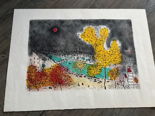 Paris serigrafia firmata - serigrafia,
