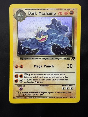 Pokémon card english dark - pokémon,