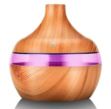 Umidificatore Elettrico Aroma Diffusore D'Aria Legno Umidificatore Ad Ultrasuoni