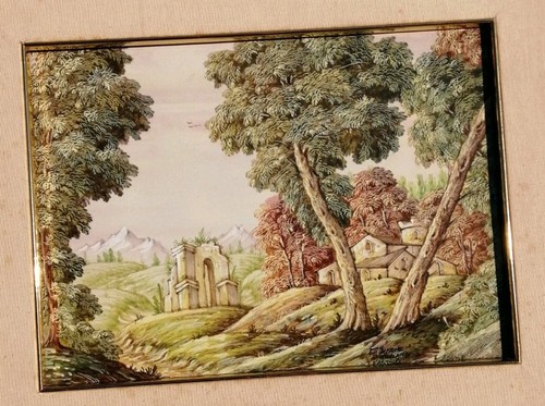 Antica mattonella ceramica - mattonella,