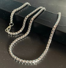 Collana catenina in acciaio
