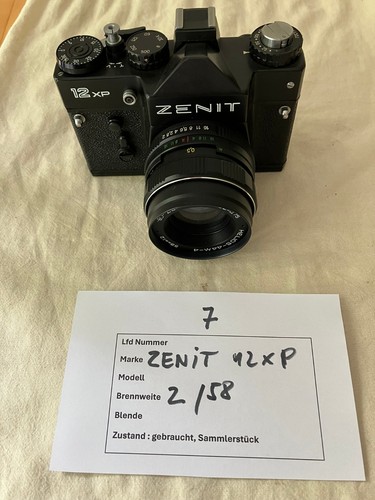 Zenit helios 58 mm - 12, xp