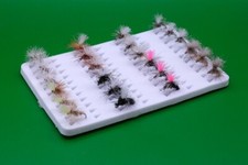 Set 24 mosche da pesca a mosca