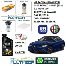 TAGLIANDO FILTRI UFI E OLIO