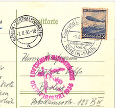 Germania olimpiadi zeppelin - germania,