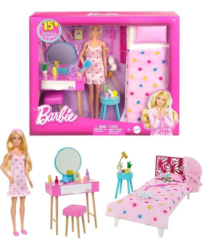 Barbie camera letto completa - camera,