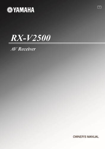 Yamaha v2500 ricevitore - yamaha,