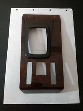 MERCEDES SL W107 R107 CONSOLLE LEGNO RADICA NOCE 