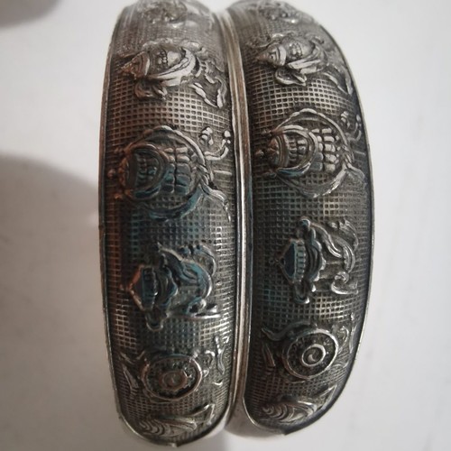 Bracciale argento tibetano