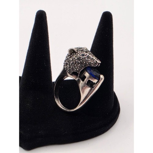 Anello pantera pavè - , tono