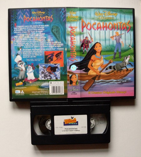 Vhs pocahontas classico walt - classico,
