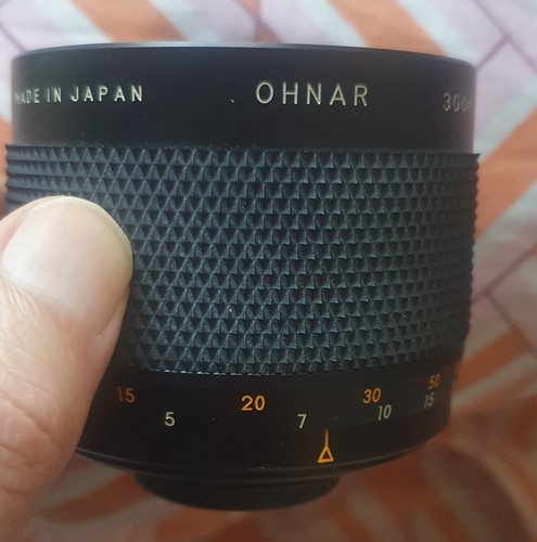 Ohnar 300mm reflex mf - f5.6,