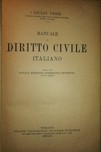 Venzi manuale diritto - venzi,