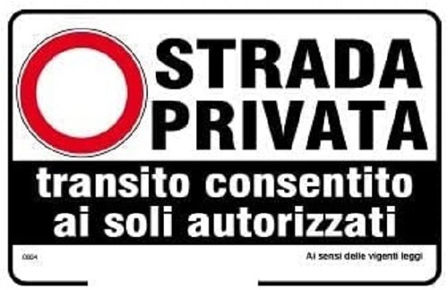 Cartello segnaletico strada - cartello,