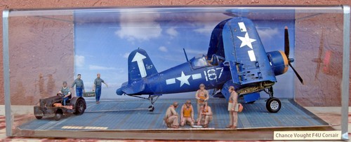 Diorama aereo vought f4u - vought,