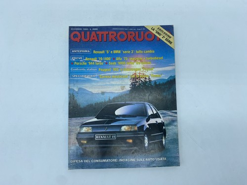 Rivista quattroruote annata - rivista,