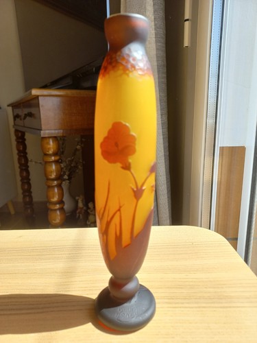 Vase daum nancy art nouveau - -,