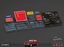 KIT ADESIVI MOTORE E ABITACOLO