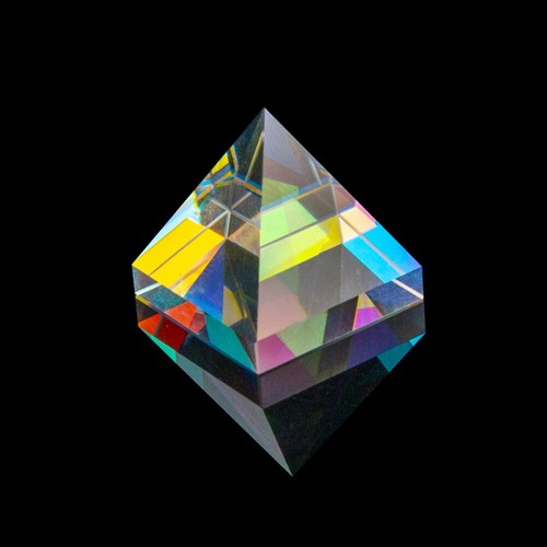 1pz prisma cubo arcobaleno - prisma,