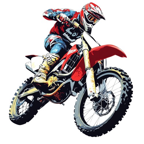 Adesivi dirt bike - adesivi,