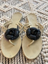 Scarpe sandalo CHANEL camelia