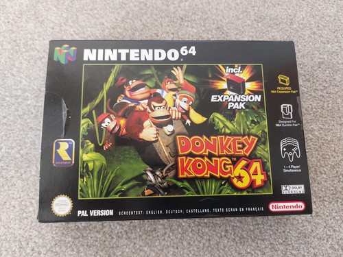 N64 donkey kong completo di - n64,