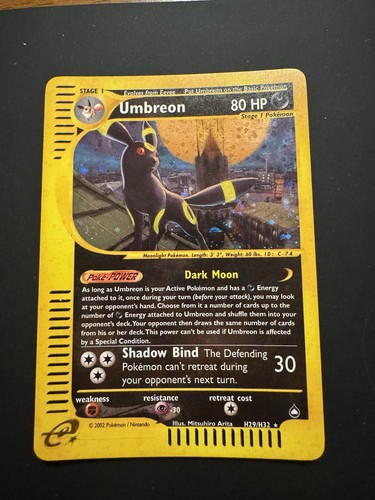 Pokémon umbreon h29 h32 - pokémon,