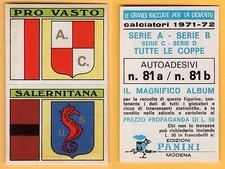 ADESIVO CALCIATORI PANINI