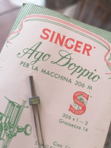 Twin needle for singer - for,