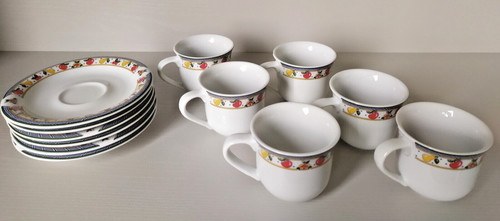 Set tazzine caffe con - set, x6