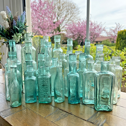 Vintage glass 30 old - vintage, x