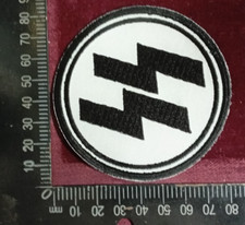 TOPPA PATCH INSIGNIA TEDESCA WAFFEN SCHUTZ STAFFEL LOGO Post WW2 RARITA