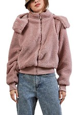 Blouson aviateur femmepeluche