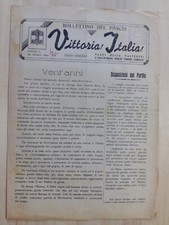 BOLLETTINO DEL FASCIO / FASCI