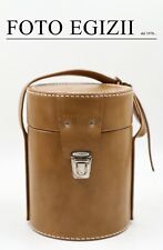 Hasselblad Tan Leather Lens Case BORSA per OTTICHE DI MEDIA FOCALE COME NUOVO