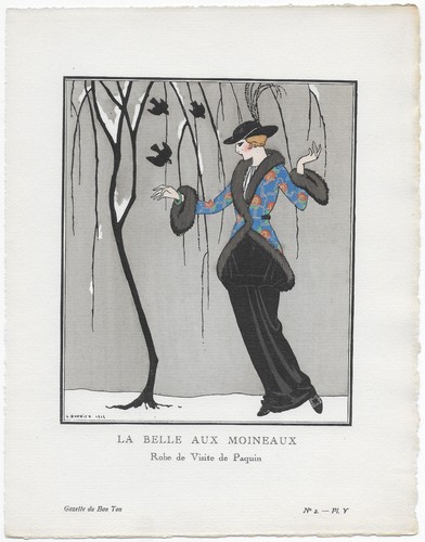 George barbier robe paquin - robe, de