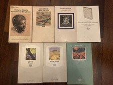 Lotto 7 Libri Einaudi - Morante, Pavese, Sciascia, Hemingway, Hrabal, Bilenchi