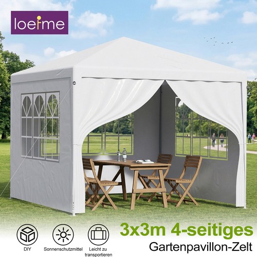 Loefme gazebo 3x3m 3x4m - gazebo,